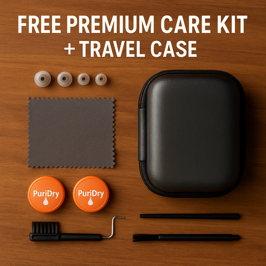 Free Premium Care Kit + Travel Case